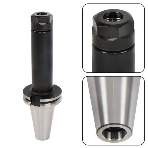 2Pcs High Speed CAT40-ER20 Collet Chucks 6" Gage Length Balanced G2.5/25000RPM