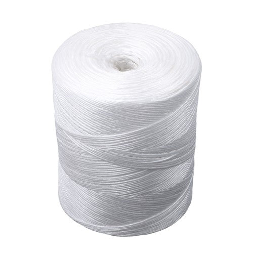 6300ft 156lbs Tensile Strength Polypropylene Tying Twine white, Polypropylene
