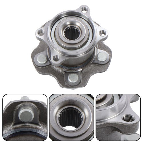 For Nissan Rogue 2008-2013 AWD Front & Rear LH & RH 2.5L L4 4× Wheel Hub Bearing