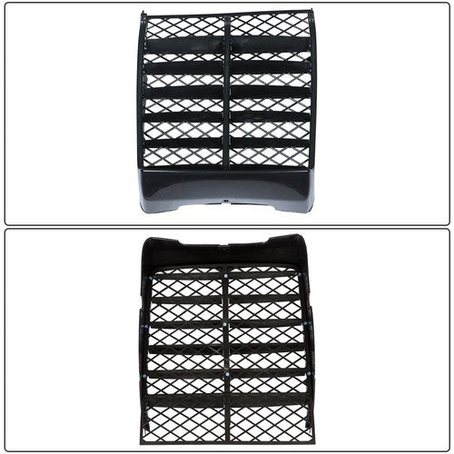 Plastic Gas Tank Side Cover & Grill For Yamaha Banshee 350 1987-2005 2006 Black