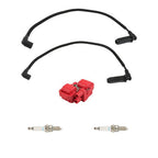 Ignition Coil & Spark Plug W/ Wire Cap For 2011-2014 Polaris RZR S 800 4012888