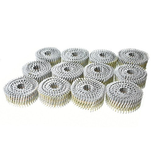 3600Pcs Siding Nails 2 x 0.092 15 Degree Collated Wire Coil Full Round Head US