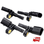Set 4 ABS Wheel Speed Sensor For VW Volkswagen Amarok 11-2013 Beetle 2012-2019