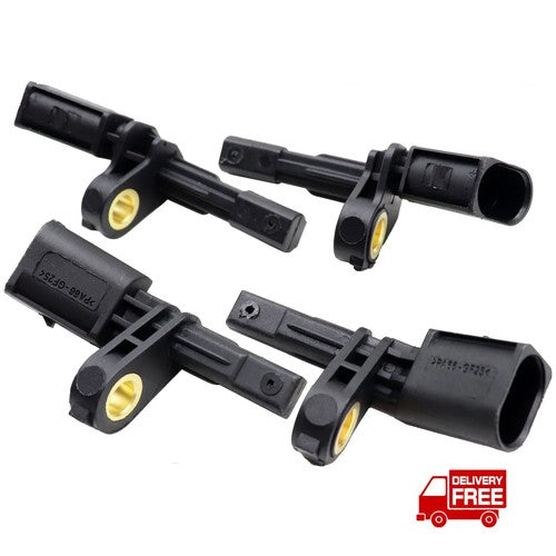 Set 4 ABS Wheel Speed Sensor For VW Volkswagen Amarok 11-2013 Beetle 2012-2019
