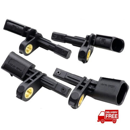 Set 4 ABS Wheel Speed Sensor For VW Volkswagen Amarok 11-2013 Beetle 2012-2019