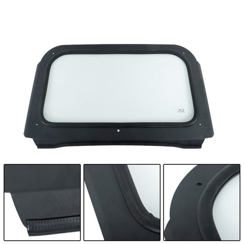 For Polaris RZR 570 800 XP 900 Black full glass windshield with wipers