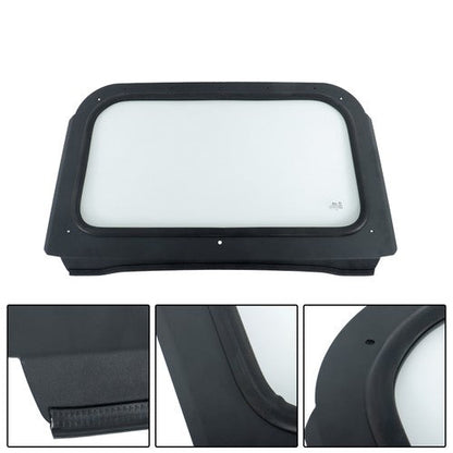 For Polaris RZR 570 800 XP 900 Black full glass windshield with wipers