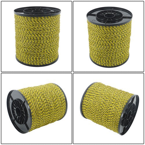 Fence Wire 1/8 inch 3280 Feet 1000m 6 Stainless Steel Strands Conductors