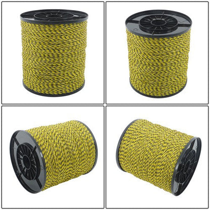 Fence Wire 1/8 inch 3280 Feet 1000m 6 Stainless Steel Strands Conductors
