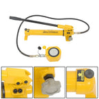 50T Low Profile Hydraulic Cylinder Jack Kit+CP-700 Manual Hydraulic Hand Pump