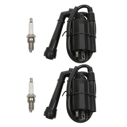 2 x Ignition Coil Spark Plug For VS700 86-87 VS750 88-91 VS800 92-04 33410-38A02