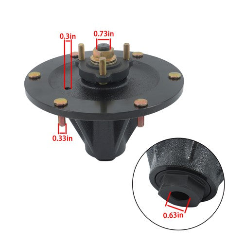 Lawn Mower Spindle Assembly For Toro Z Master 7000 7500-D 127-0560