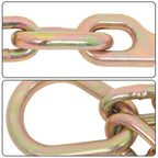 3/8in*2ft G80 Chain Double Limb Hook Chain Working Load 7100lbs 15IN J Hooks