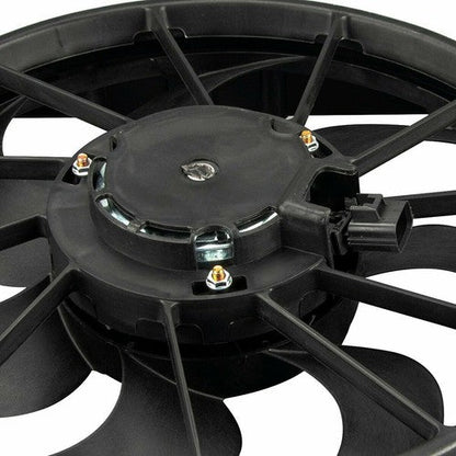 20815894 Condenser Plastic Cooling Radiator Fan Fit For 2010-17 GMC Terrain 2.4L