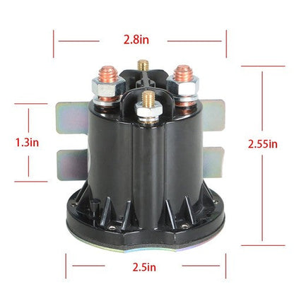 For EZGO RXV TXT Electric Golf Cart 4 Terminals 48V Solenoid 612711 2010-up