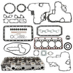 V1902 Cylinder Head with Full Gasket &Valves For Kubota Holland L553 L555 Thomas