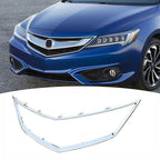 Front Chrome Grille Grill Trim Frame For 2016-2018 Acura ILX Base 71122TX6A51