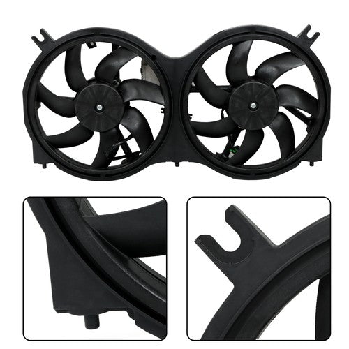 Fit For 2014-2019 Infiniti QX60 3.5L 2.5L Radiator Cooling Fan W/Control Module
