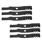 6 × Lawn Mower Blades Fit For Kubota 60" K5955-34360 K5955-97530 396-816