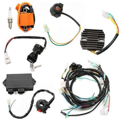 For Yamaha Warrior 350 YFM350X 1997-01 Ignition Coil CDI regulator &Wire Harness