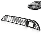 For Nissan Sentra 2016-2018 19 Front Bumper Lower Grille Black Plastic With Hole