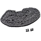 Roller Chain #35 10 Feet Carbon Stell with 2 Connecting Link 0.375 Inch