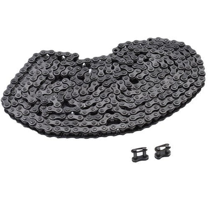 Roller Chain #35 10 Feet Carbon Stell with 2 Connecting Link 0.375 Inch