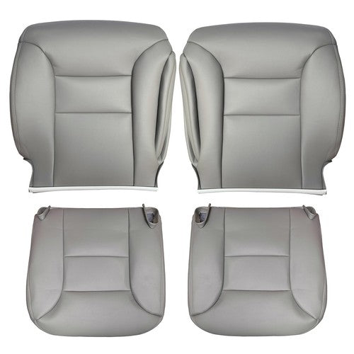 Leather Seat Covers Gray for Chevy Tahoe Suburban 1995 1996 1997 1998 1999