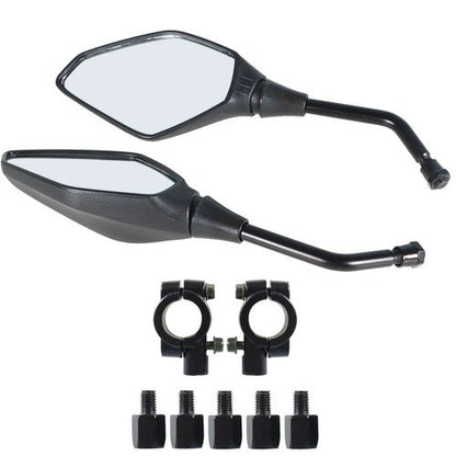 Rear View Side Mirrors Connectors Fit For Polaris Sportsman 110 300 XP 850 1000