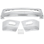 Chrome Split Front Bumper Without Sensor Hole For Dodge RAM 2500 3500 2010-2018