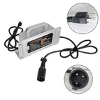 For Club Car DS Precedent Battery Charger 48 Volt 15 Amp 3 Pin Round Golf Cart