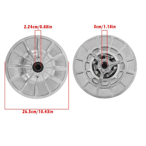 For Polaris RZR Turbo XP  925cc 2016-2020 Secondary Driven Clutch Complete
