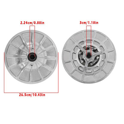 For Polaris RZR Turbo XP  925cc 2016-2020 Secondary Driven Clutch Complete
