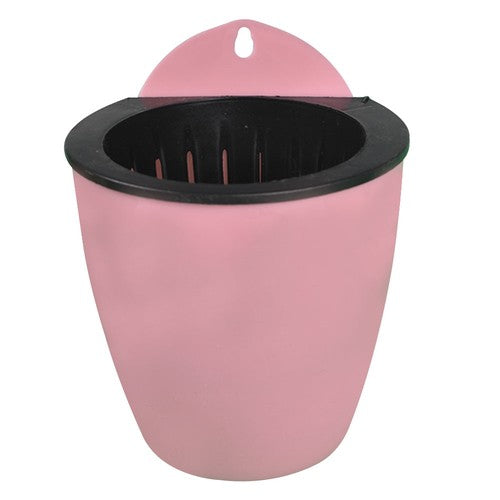 Pink Self-Watering Plant Flower Pot Wall Hanging Plastic Planter Garden 7 Pack