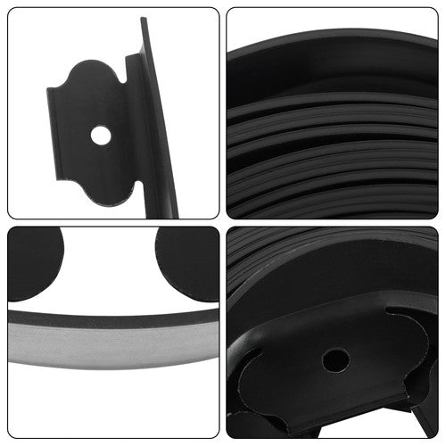 L-shaped Landscape Edging Border Kit 40 FT No-Dig Garden Edge Lawn Border
