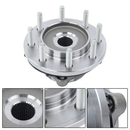 For RAM 2500 3500 2014 2015 2016 - 2018 2pcs Front Wheel Bearing & Hub Assembly