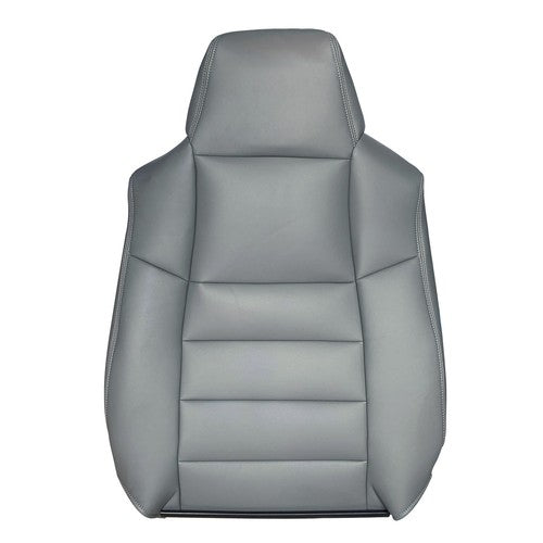 Driver Bottom Top Perf Leather Seat Covers Gray for Ford F250 2002 2007