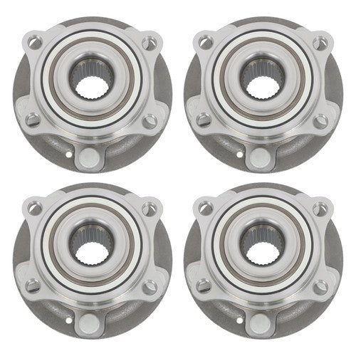 4pcs AWD For Hyundai Santa Fe 2007-14 Sorento 11-15 Front Rear Wheel Hub Bearing