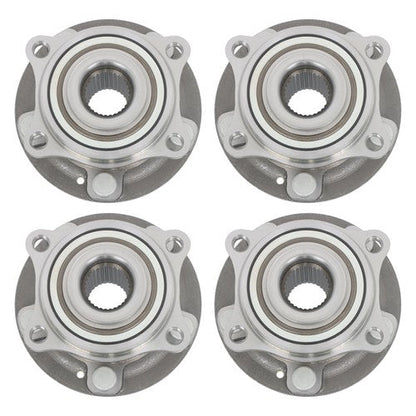 4pcs AWD For Hyundai Santa Fe 2007-14 Sorento 11-15 Front Rear Wheel Hub Bearing