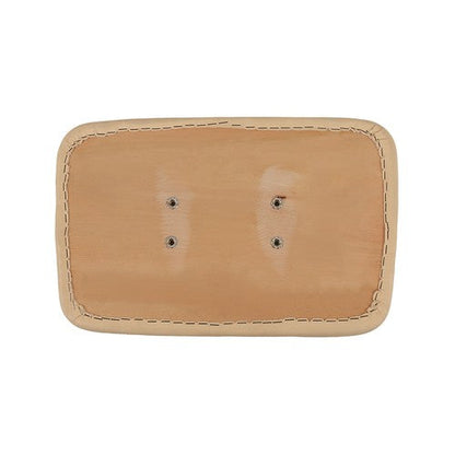 2 PCS Buff Seat Back Assembly Leathers 1979-1999 Fits For Club Car DS Golf Cart