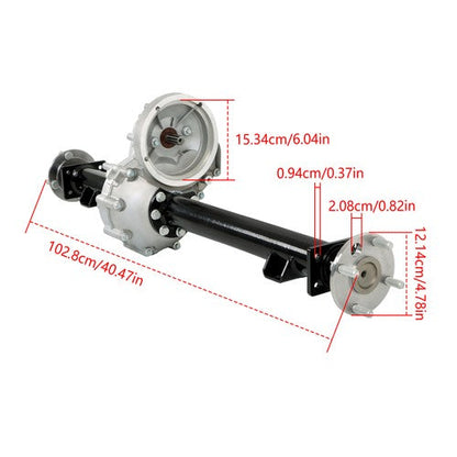 Rear Transaxle Assembly For Club Car DS Precedent Electric Golf Cart 1027717-01