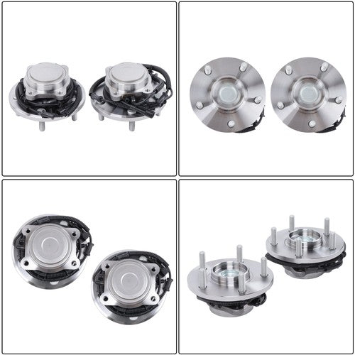 2x Rear Wheel Bearing Hub For Chrysler Town Country 2008-11 Dodge Grand Caravan