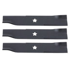 For Husqvarna 539-112078 577146101 EZ4216 3 Pcs of 42" Lawn Mower Blades