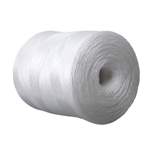 6300ft 156lbs Tensile Strength Polypropylene Tying Twine white, Polypropylene