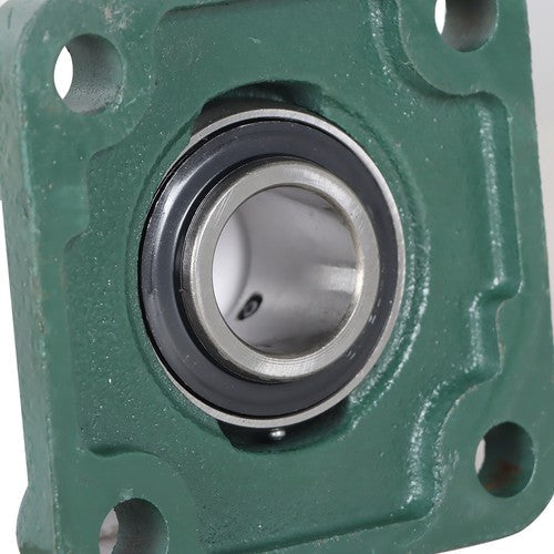 10PCS UCF205-16 Pillow Block Flange Bearing 1" Bore 4 Bolt Solid Base