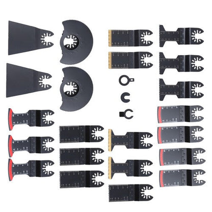 25PCS Oscillating Tool Professional Bi-Metal Multitool Blades Kits for Wood Nail