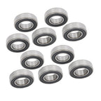 10Pcs 1641-2RS Deep Groove Ball Bearings 1In Inner Dia 2In OD 9/16In Bore Sealed