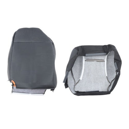 Black Driver Bottom & Top Seat Cover For Dodge Ram 1500 2500 3500 SLT 1998-2002