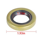 For Club Car 1982-2002 DS Golf Cart Gas&Elec 2 Set Front Wheel Bearings+Seal Kit