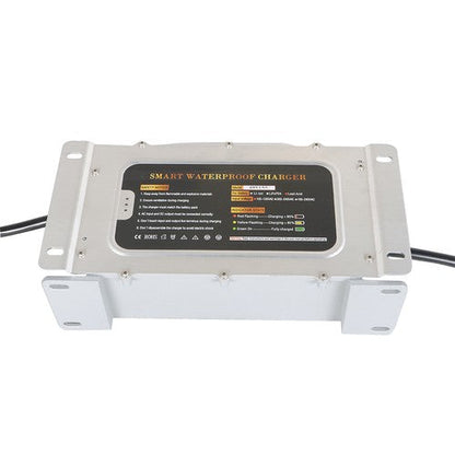 48V 15A Battery Charger For EZGO Golf Carts RXV & TXT Plug Waterproof